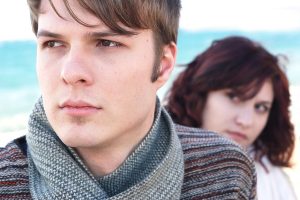 not so happy couple
