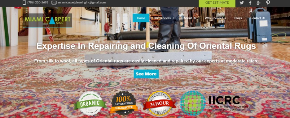 Miami Carpet Cleaning services