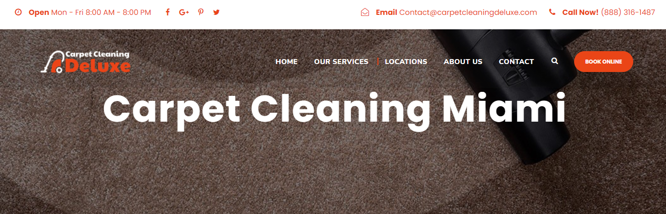 Carpet Cleaning Deluxe in Miami