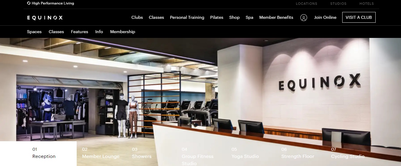 Equinox Gym in Miami
