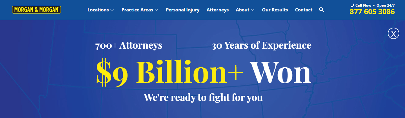 Morgan and Morgan Compensation Lawyers in Miami