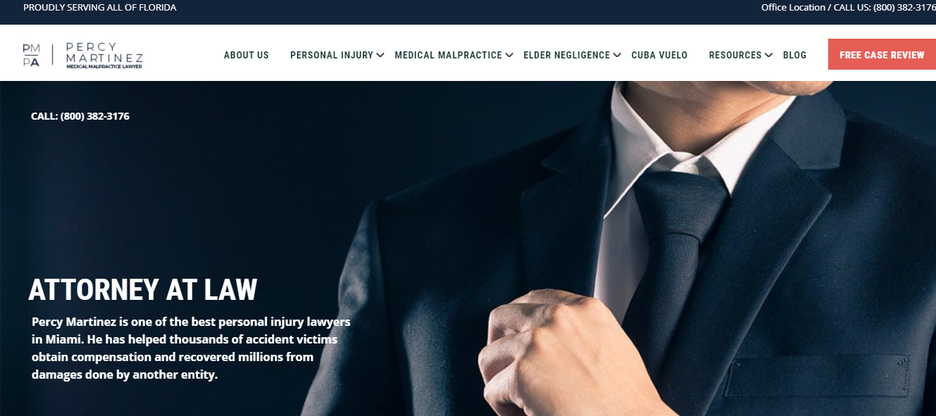 Percy Martinez Lawyers in Miami
