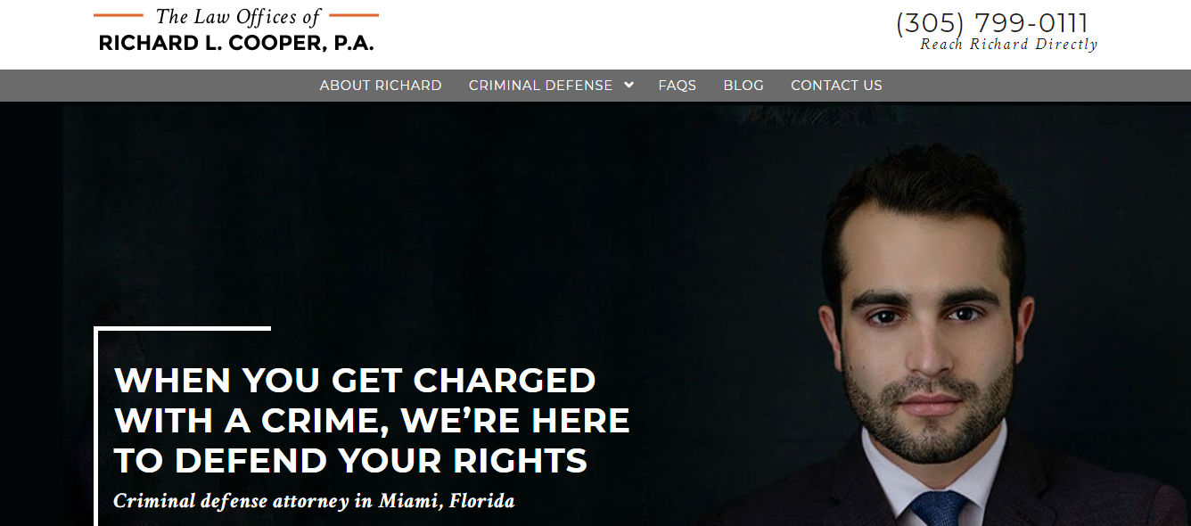 The Law Offices of Richard L. Cooper in Miami