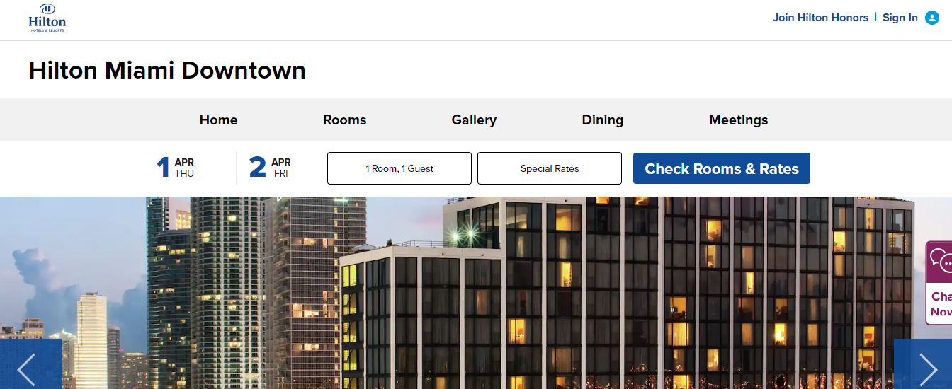 Hilton Miami Downtown Hotel