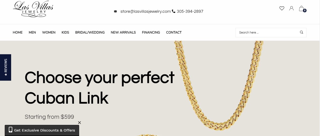 Las Villas Jewelry in Miami