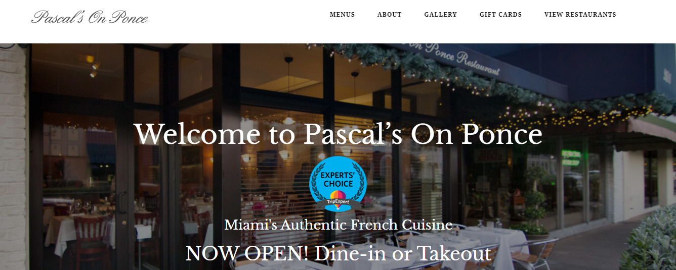 Pascal's On Ponce French Cuisine in Miami