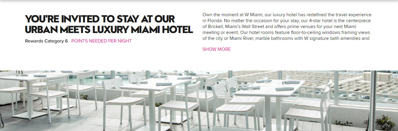 W Miami Hotel